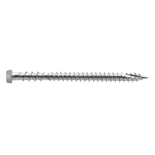 Simpson Strong-Tie DCU234P316GR Deck-Drive (#10 x 2-3/4") T20 DCU SS Composite Screw, Type 316, Gray (350 Pack)