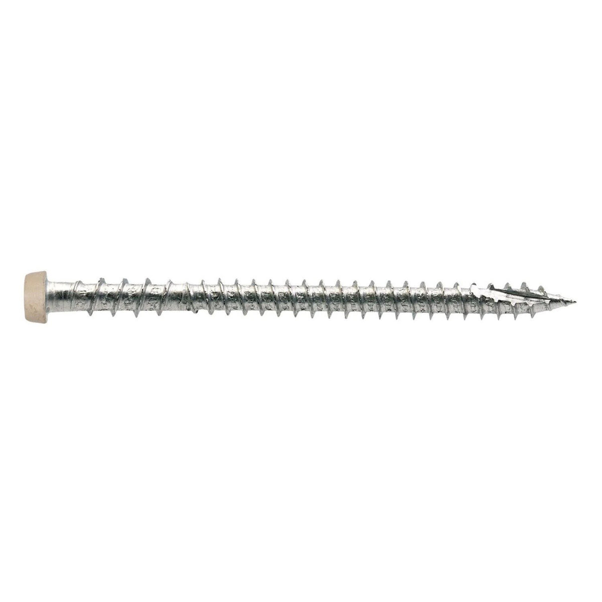 Simpson Strong-Tie DCU234P316TN02 Deck-Drive (#10 x 2-3/4") T20 DCU SS Composite Screw, Type 316, Tan 02 (350 Pack)