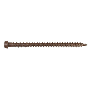 Simpson Strong-Tie DCU234RD01R350 Deck-Drive (#10 x 2-3/4") T20 DCU Quik-Guard Composite Screw, Red 01 (350 Pack)