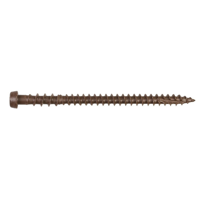 Simpson Strong-Tie DCU234RD01R350 Deck-Drive (#10 x 2-3/4") T20 DCU Quik-Guard Composite Screw, Red 01 (350 Pack)