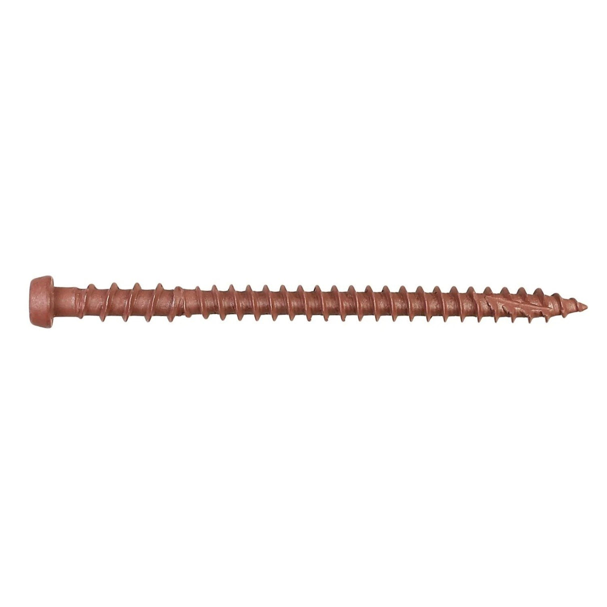 Simpson Strong-Tie DCU234RDMB Deck-Drive (#10 x 2-3/4") T20 DCU Quik-Guard Composite Screw, Red (1750 Pack)