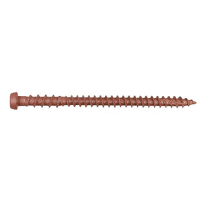 Simpson Strong-Tie DCU234RDR350 Deck-Drive (#10 x 2-3/4") T20 DCU Quik-Guard Composite Screw, Red (350 Pack)
