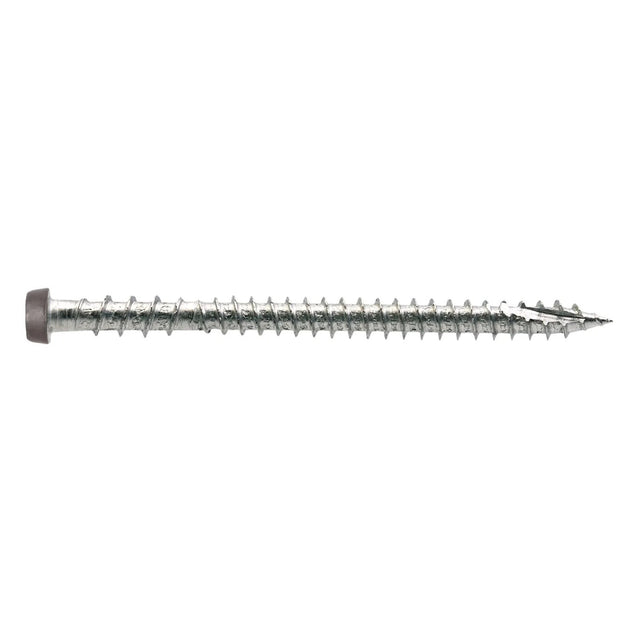 Simpson Strong-Tie DCU234S316GR04 Deck-Drive (#10 x 2-3/4") Collated DCU Composite Screw, Type 316 - Gray 04 (1000 Pack)