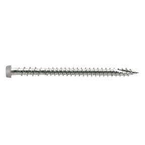 Simpson Strong-Tie DCU234S316GR Deck-Drive (#10 x 2-3/4") T20 DCU SS Composite Screw, Type 316, Gray (1000 Pack)