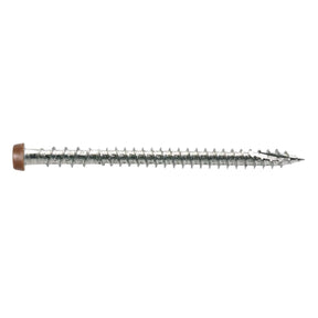 Simpson Strong-Tie DCU234S316TN01 Deck-Drive (#10 x 2-3/4") Collated DCU Composite Screw, Type 316 - Tan 01 (1000 Pack)
