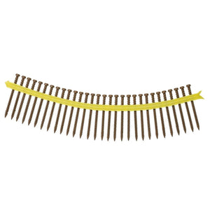 Simpson Strong-Tie DCU234SBR01 Deck-Drive (#10 x 2-3/4") DCU Quik Guard Composite Collated Screw, Brown 01 (1000 Pack) - 2