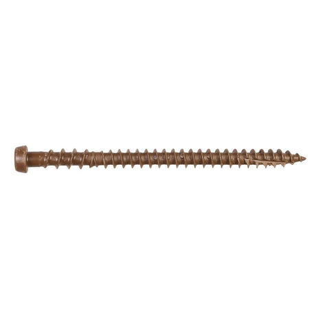 Simpson Strong-Tie DCU234STN01 Deck-Drive (#10 x 2-3/4") DCU Quik Guard Composite Collated Screw, Tan 01 (1000 Pack)