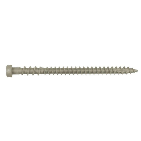 Simpson Strong-Tie DCU2GRR350 Deck-Drive (#10 x 2-3/4") T20 DCU Quik Guard Composite Collated Screw, Gray (350 Pack)