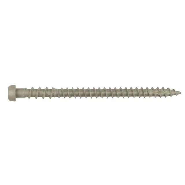 Simpson Strong-Tie DCU2GRR70 Deck-Drive (#10 x 2-3/4") T20 DCU Quik Guard Composite Collated Screw, Gray (70 Pack)