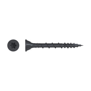 Simpson Strong-Tie DSVBK158R160 Deck-Drive (#8 x 1-5/8") DSV Wood Screw, Flat Head, Quik Guard Coating, Black (160 Pack)