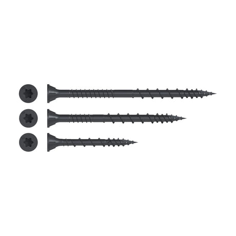 Simpson Strong-Tie DSVBK158R480 Deck-Drive (#8 x 1-5/8" T25) DSV Wood Screw Flat Head, Quik Guard, Black (480 Pack) - 8
