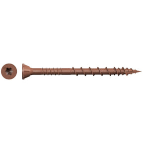 Simpson Strong-Tie DSVR2R1LB Deck-Drive (#10 x 2") DSV Wood Screw, T-25, Flat Head, Quik Guard, Red (1 lb.)