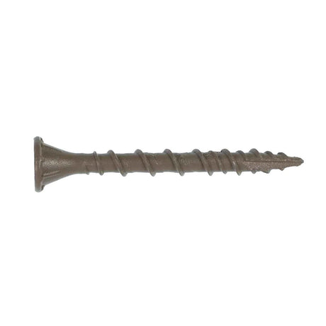 Simpson Strong-Tie DSVT114MB Deck-Drive (#8 x 1-1/4") T25 DSV Quik Guard Wood Screw, Flat Head, Tan (1750 Pack)