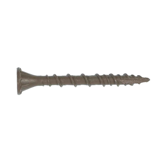 Simpson Strong-Tie DSVT114MB Deck-Drive (#8 x 1-1/4") T25 DSV Quik Guard Wood Screw, Flat Head, Tan (1750 Pack)
