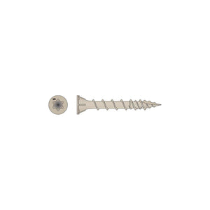 Simpson Strong-Tie DSVT158R1LB Deck-Drive (#8 x 1-5/8") T25 DSV Quik Guard Wood Screw, Flat Head, Tan (1 lb.)