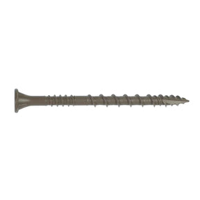 Simpson Strong-Tie DSVT212R5LB Deck-Drive (#10 x 2-1/2") T25 DSV Quik Guard Wood Screw, Flat Head, Tan (5 lb. Tub)