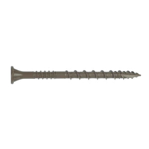 Simpson Strong-Tie DSVT212R880 Deck-Drive (#10 x 2-1/2") T25 DSV Quik Guard Wood Screw, Flat Head, Tan (880 Pack)