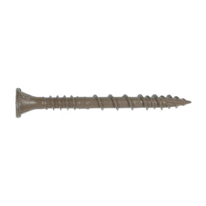 Simpson Strong-Tie DSVT2R110 Deck-Drive (#10 x 2") T25 DSV Quik Guard Wood Screw, Flat Head, Tan (110 Pack)