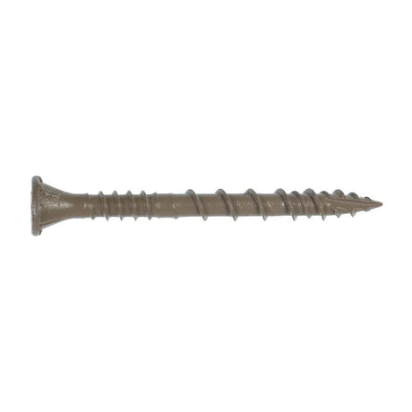 Simpson Strong-Tie DSVT2R5LB Deck-Drive (#10 x 2") T25 DSV Quik Guard Wood Screw, Flat Head, Tan (5 lb. Tub)