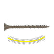 Simpson Strong-Tie DSVT2S Deck-Drive (#10 x 2") T25 DSV Quik Guard Wood Screw, Flat Head, Tan (1500 Pack)