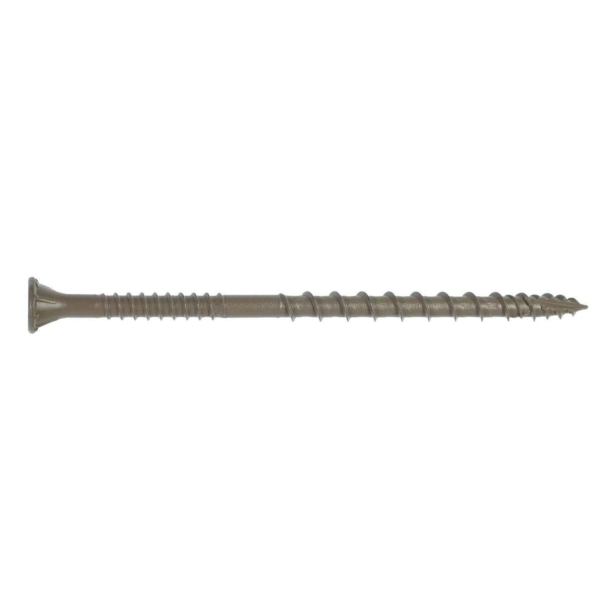 Simpson Strong-Tie DSVT312R5LB Deck-Drive (#10 x 3-1/2") T25 DSV Quik Guard Wood Screw, Flat Head, Tan (5 lb. Tub)