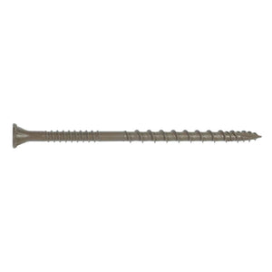 Simpson Strong-Tie DSVT312R5LB Deck-Drive (#10 x 3-1/2") T25 DSV Quik Guard Wood Screw, Flat Head, Tan (5 lb. Tub)
