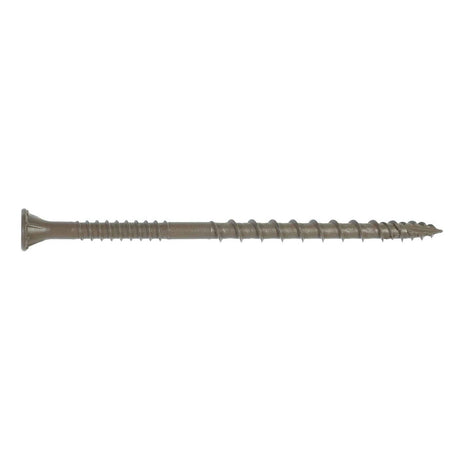 Simpson Strong-Tie DSVT312R5LB Deck-Drive (#10 x 3-1/2") T25 DSV Quik Guard Wood Screw, Flat Head, Tan (5 lb. Tub)