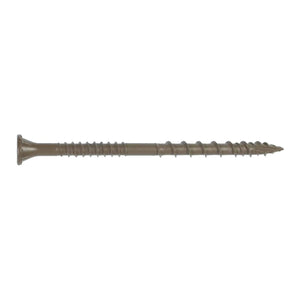 Simpson Strong-Tie DSVT3R5LB Deck-Drive (#10 x 3") T25 DSV Quik Guard Wood Screw, Flat Head, Tan (5 lb. Tub)