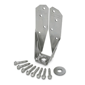 Simpson Strong-Tie DTT2SS (3-1/4" x 6-15/16") 14 Gauge Deck Tension Tie - Stainless Steel