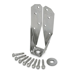 Simpson Strong-Tie DTT2SS (3-1/4" x 6-15/16") 14 Gauge Deck Tension Tie - Stainless Steel