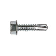 Simpson Strong-Tie E1B1414B Strong-Wall Self-Drilling E Metal Screw with Clear-Zinc Coating (2500 Pack)