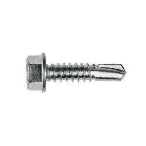 Simpson Strong-Tie E1B1414B Strong-Wall Self-Drilling E Metal Screw with Clear-Zinc Coating (2500 Pack)