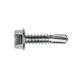 Simpson Strong-Tie E1B1414R100 Self-Drilling E Metal Screw Clear-Zinc Coating (100 Pack)