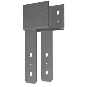 Simpson Strong-Tie ECC44ROT End Column Cap 90 Degree Rotated Straps Gray Paint for 4x Beam and 4x Post