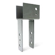Simpson Strong-Tie ECC44TC End Column Cap for 4x Beam and 4x Post, Gray Paint