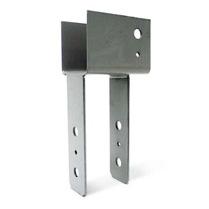 Simpson Strong-Tie ECC44TC End Column Cap for 4x Beam and 4x Post, Gray Paint