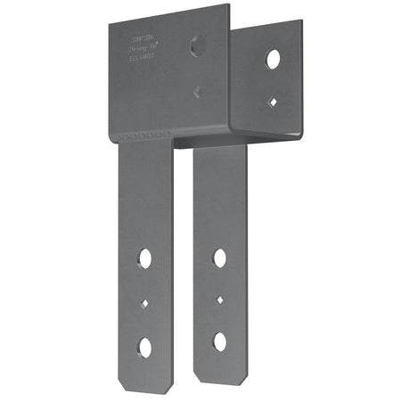 Simpson Strong-Tie ECC48 (4x Beam, 8x Post) End Column Cap - Heavy-Duty Steel Wood Connector - 3