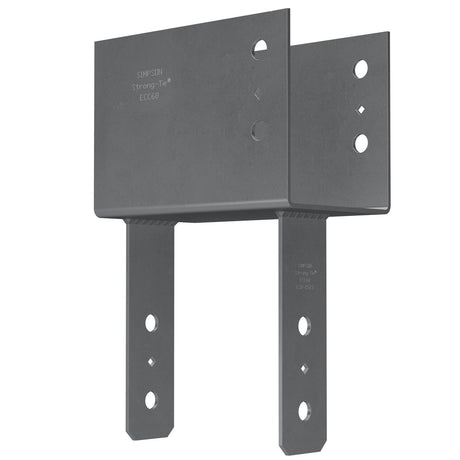 Simpson Strong-Tie ECC48 (4x Beam, 8x Post) End Column Cap - Heavy-Duty Steel Wood Connector - 5