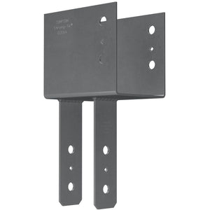 Simpson Strong-Tie ECC64 (6x Beam, 4x Post) End Column Cap - Heavy-Duty Steel, Gray Paint