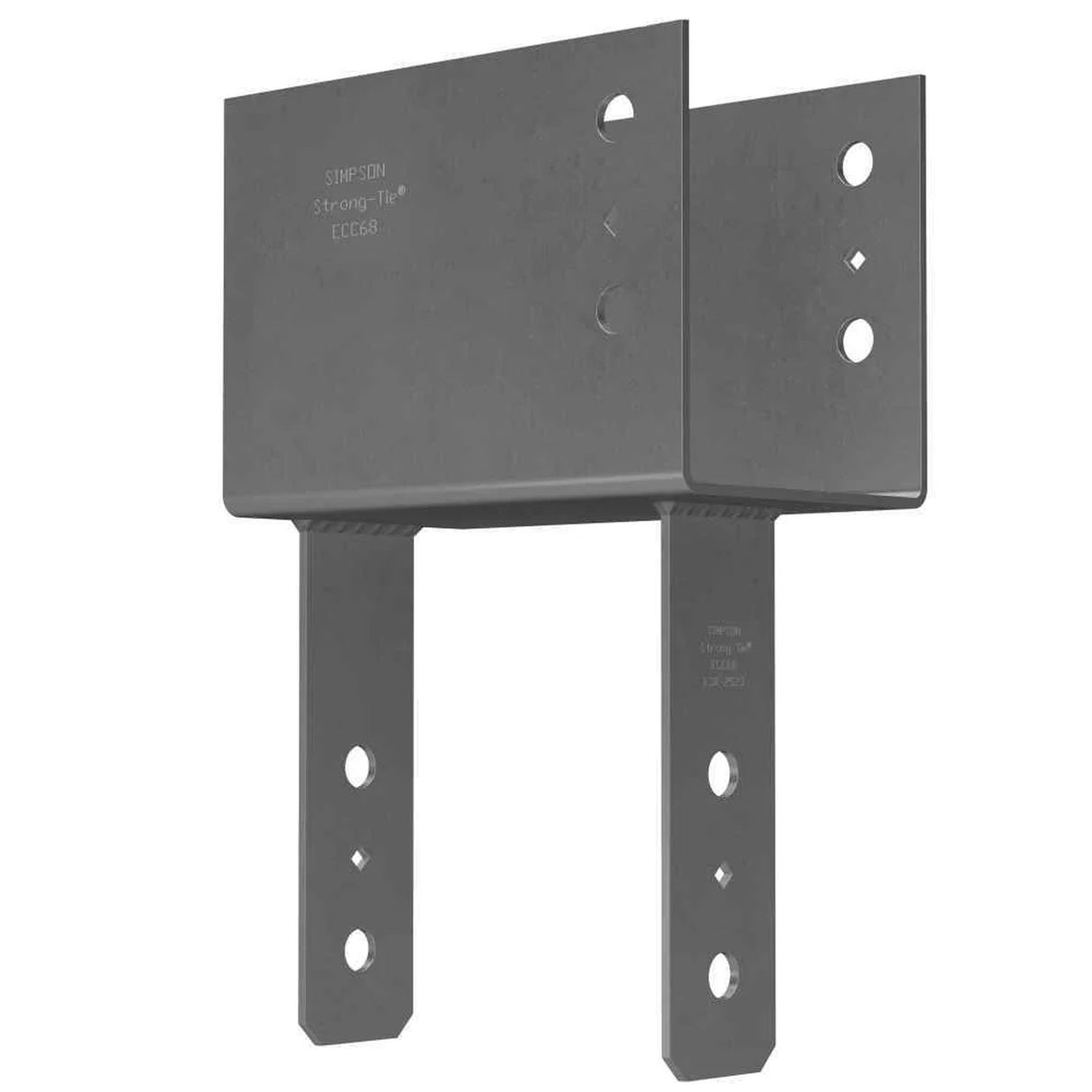 Simpson Strong-Tie ECC68 End Column Cap for 6x Beam to 8x Post Connection