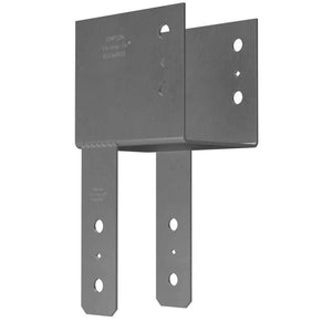Simpson Strong-Tie ECC96 End Column Cap for 9x Beam to 6x Post Connection, Gray Paint