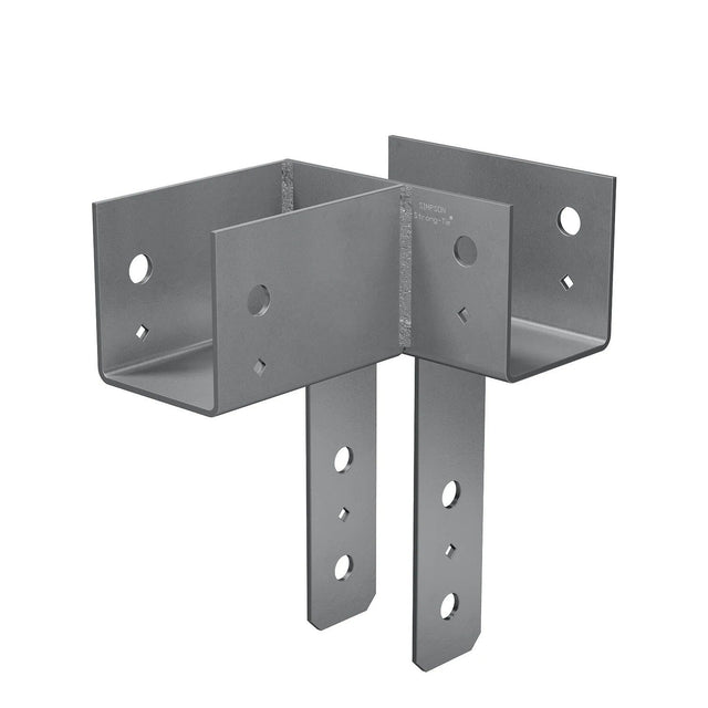 Simpson Strong-Tie ECCLL464 L-Shape End Column Cap for 4x Beams, 6x Post, Left Direction - Heavy-Duty Steel Connector