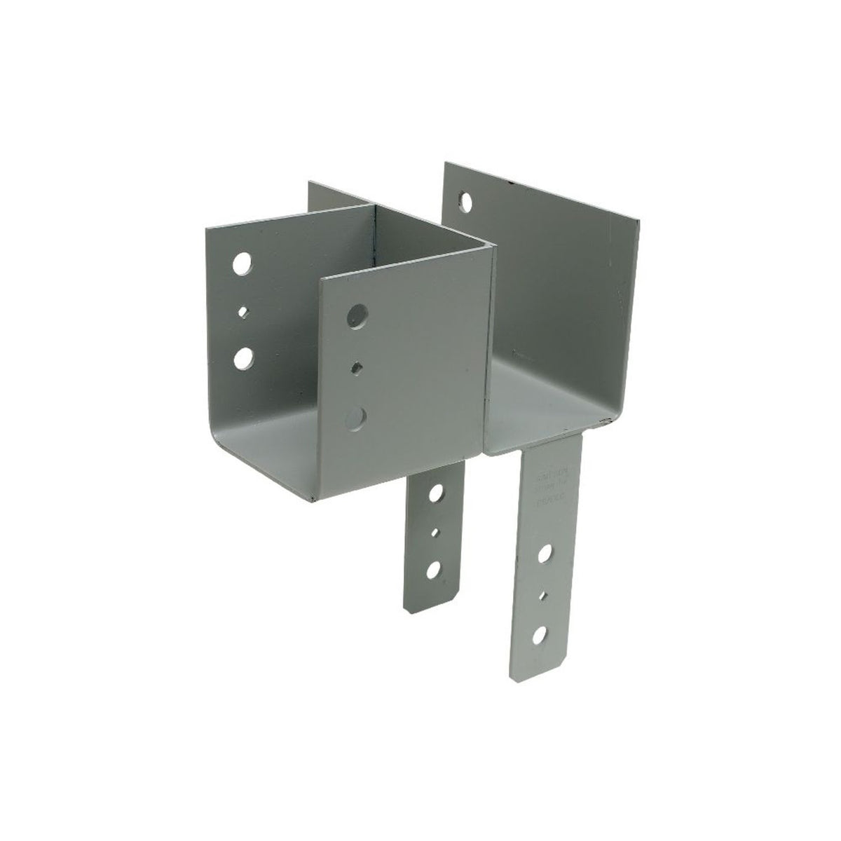 Simpson Strong-Tie ECCLR464 L-Shape End Column Cap for 4x Beams, 6x Post, Skewed Right - Heavy-Duty Steel Connector