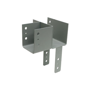 Simpson Strong-Tie ECCLR464 L-Shape End Column Cap for 4x Beams, 6x Post, Skewed Right - Heavy-Duty Steel Connector