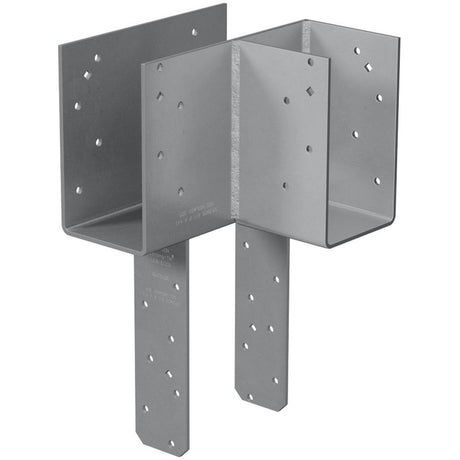 Simpson Strong-Tie ECCLRQ464SDS L-Shape End Column Cap for 4x Beams, 6x Post with SDS Screws, Skewed Right