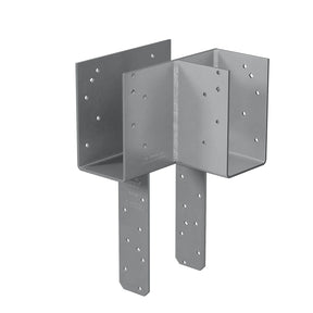 Simpson Strong-Tie ECCLRQ666SDS None L-Shape End Column Cap for 6x Beams, 6x Post with SDS Screws, Skewed Right