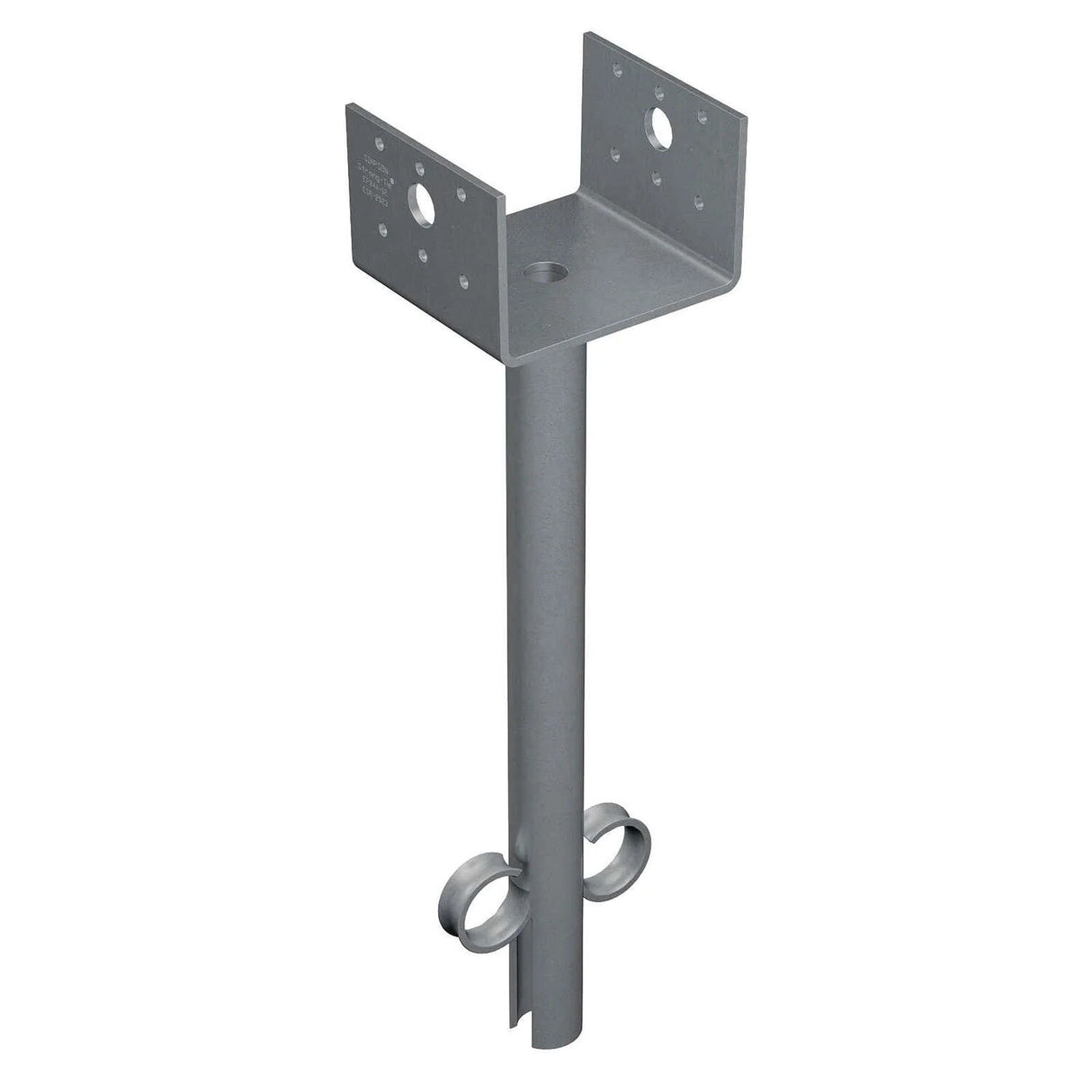 Simpson Strong-Tie EPB44-12HDG (4x4 with 12") Hot-Dip Galvanized Elevated Post Base - Adjustable Standoff for Concrete