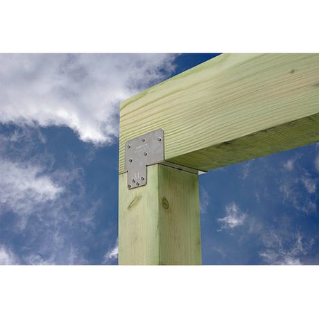 Simpson Strong-Tie EPC4RZ (4") 16 Gauge End Post Cap, ZMAX Finish - 2