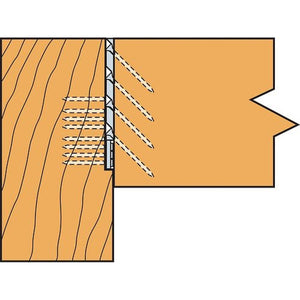 Simpson Strong-Tie ETB230A-SCRB Hidden Timber Connector with Screws for Glulam Beam Connections - 4