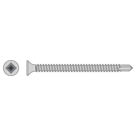 Simpson Strong-Tie F06T125BDB Self-Drilling Bugle-Head Screw for Wood-to-Steel Fastening (5000 Pack)